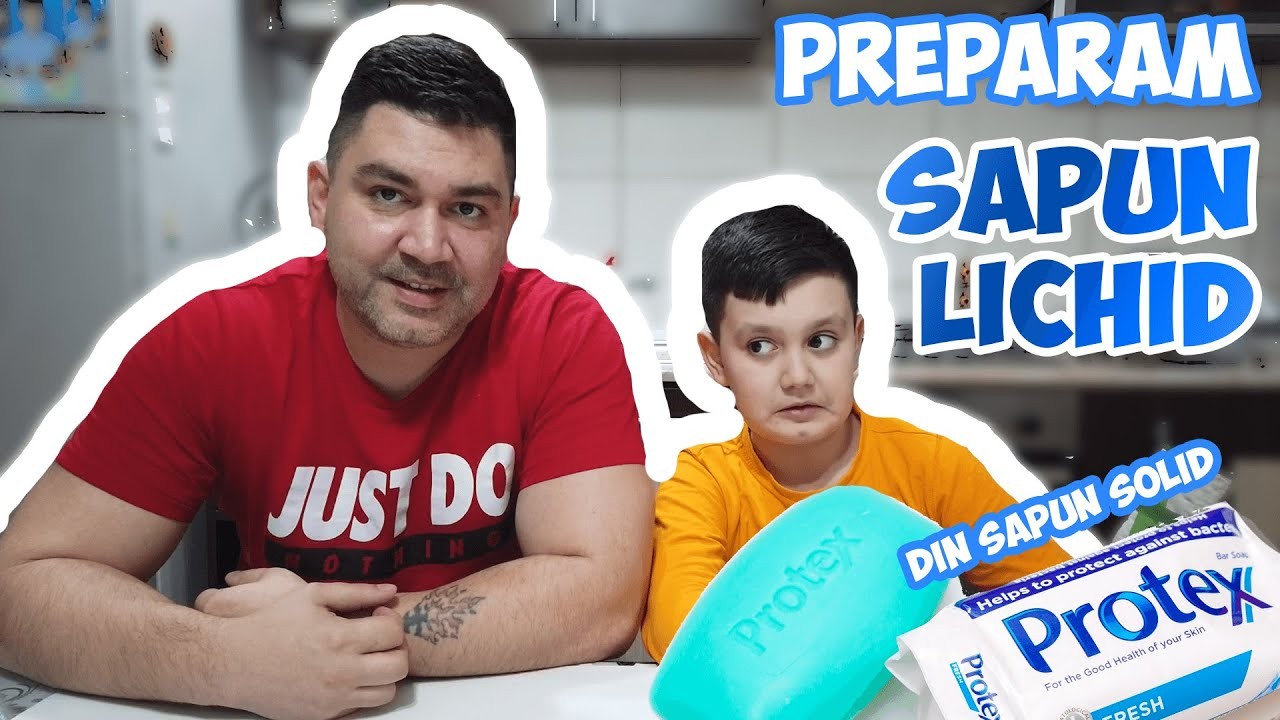 🧪 Preparam SAPUN LICHID din sapun solid si glicerina boraxata