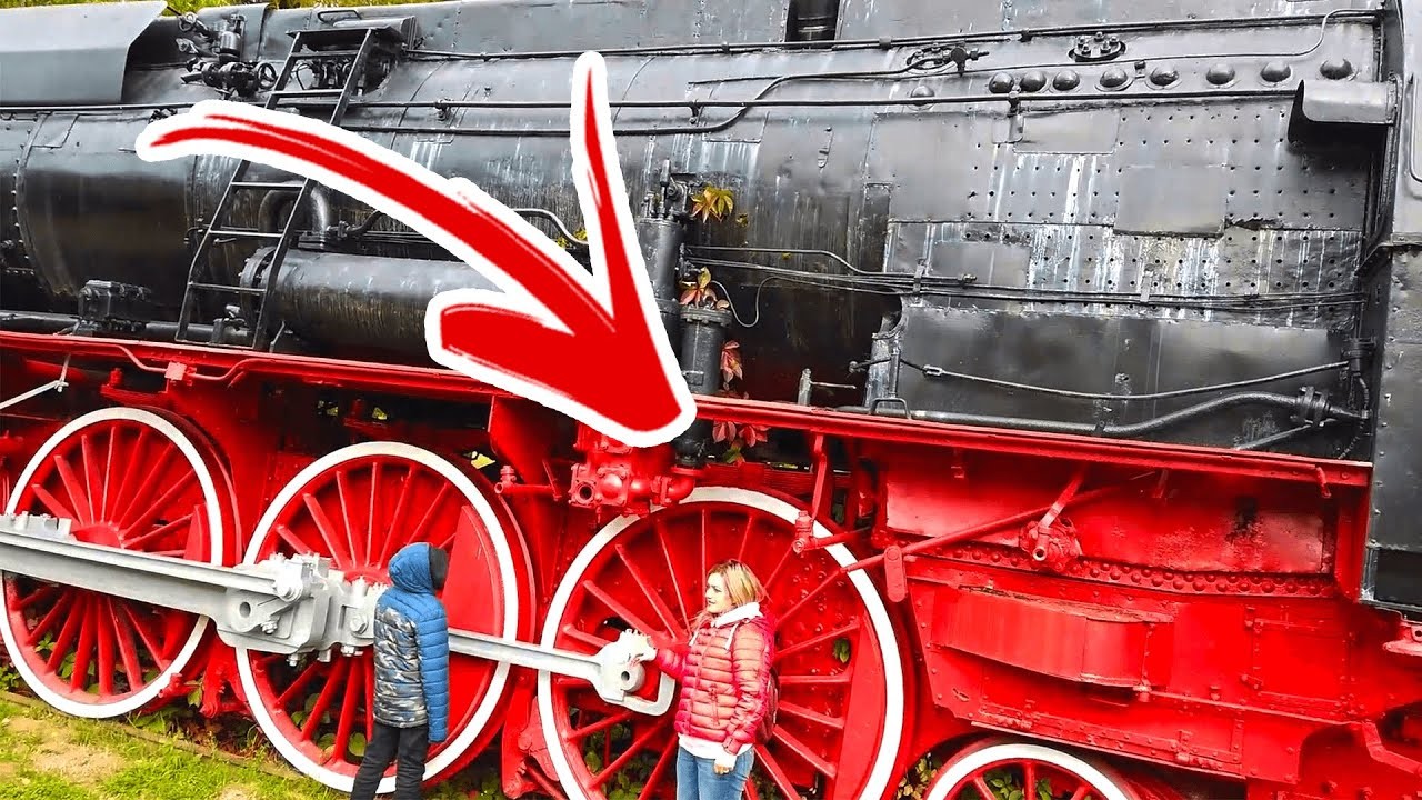 🚂 cat de mare e roata unei locomotive cu abur?