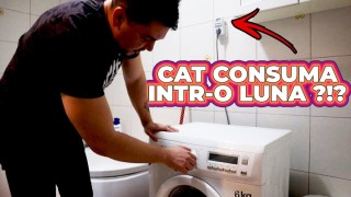 ⚡ Cat curent electric consuma TELEVIZORUL, MASINA de SPALAT si FRIGIDERUL intr-o LUNA⁉