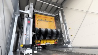 💦 Spalatorie automata pentru camioane TIR data in folosinta la Arad