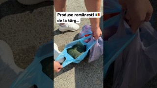 Produse românești 🇷🇴 de la târg: roșii, vinete și pepene 🍉