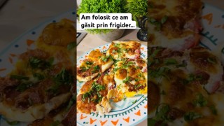 Mic dejun la AirFryer cu ce am avut prin frigider…