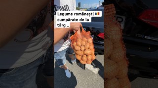 Legume românești 🇷🇴 cumpărate de la târg…