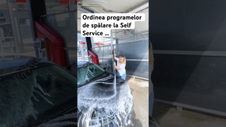 Ordinea programelor de spălare la spălătoria Self Service …