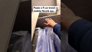 Poate o fi un trend cu mobila făcută așa …