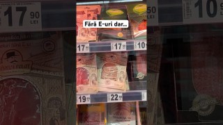 Mezeluri “fara E-uri” dar …