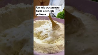 Un mic truc pentru turte oltenești pufoase …