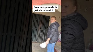 Prea bun, prea de la țară de la bunici …