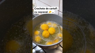 Crochete de cartofi cu cașcaval 🧀…