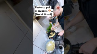 Paste cu pui și ciuperci 🍄‍🟫…