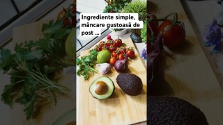 Guacamole 🥑 ingrediente simple pentru o mâncare gustoasă de post ..