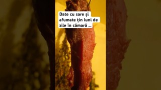 Date cu sare și afumate țin luni de zile în cămară … mușchiuleț de porc, cârnați …