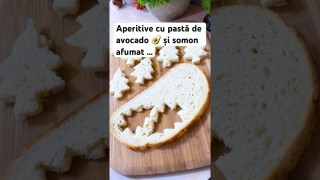 Aperitive cu pastă de avocado 🥑 și somon afumumat …