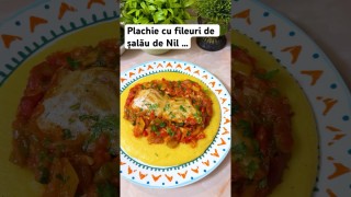 Plachie cu fileuri de șalău de Nil …