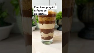 Cum i-am pregătit soției cafeaua cu ciocolată neagră …