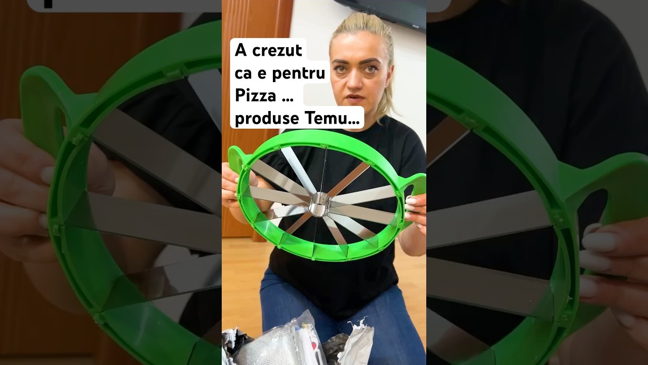 A crezut ca e pentru pizza … produse de pe Temu …