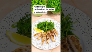 Piept de pui cu firimituri de paine și usturoi 🧄 …