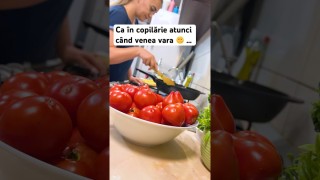 Ca în copilărie atunci când venea vara …