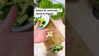 Salată de castraveți 🥒 răcită la frigider …