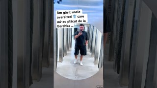 Am găsit unele oversized care mi-au plăcut de la Bershka …