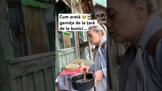 Cum arată 🥹 garnița de la țară de la bunici …