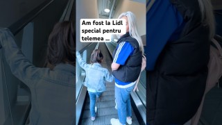 Am fost la Lidl special pentru telemeaua de vacă …
