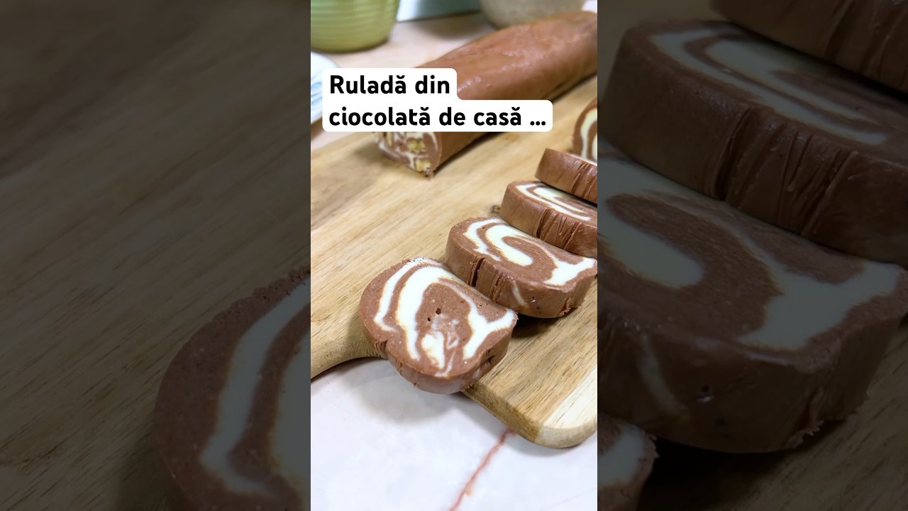 Ruladă din ciocolată de casă …