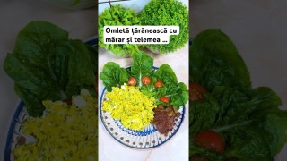 Omletă țărănească cu mărar și telemea …