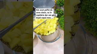 Am avut poftă de ceva clasic, ca în copilărie dar am gătit după capul meu …