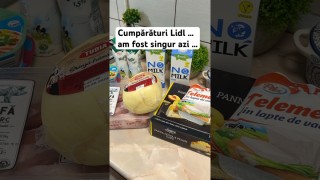 Cumpărături Lidl … am fost singur azi …