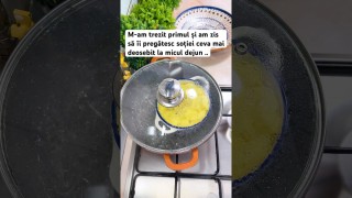 M-am trezit primul și am zis să îi pregătesc ceva mai deosebit soției la micul dejun …