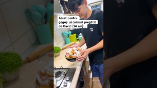 Aluat pentru gogoși și cornuri pregătit de David (14 ani) … rețeta pas cu pas …