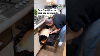 Sunt 3 prăjituri de casă sau dulciuri din copilărie pe care sigur le cunoașteți …