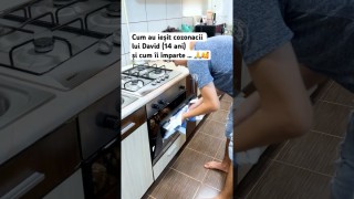 Cum au ieșit cozonacii lui David (14 ani) și cum îi împarte …