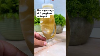 M-a rugat soția să îi pregătesc un frappé …