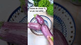 Salată de vinete 🍆 un pic mai altfel …