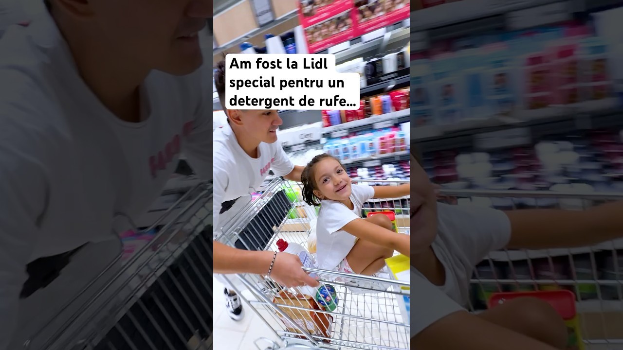 Am fost la Lidl special pentru un detergent dar …