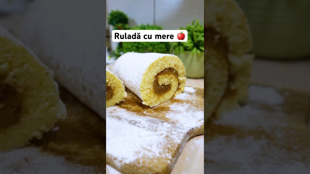 Ruladă cu mere 🍎…