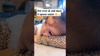 Am vrut să văd dacă îi spune soției … 🤔