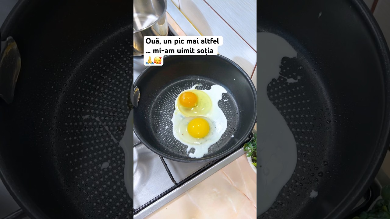 Ouă, un pic mai altfel … mi-am uimit soția …