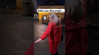 Sibiu sau București … îmi doresc așa un City Break cu familia …