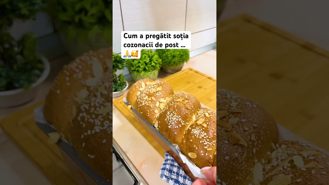 Cum a pregătit soția cozonacii de post … rețeta pas cu pas …