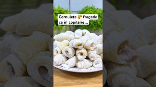 Cornulețe 🥐 fragede ca în copilărie …