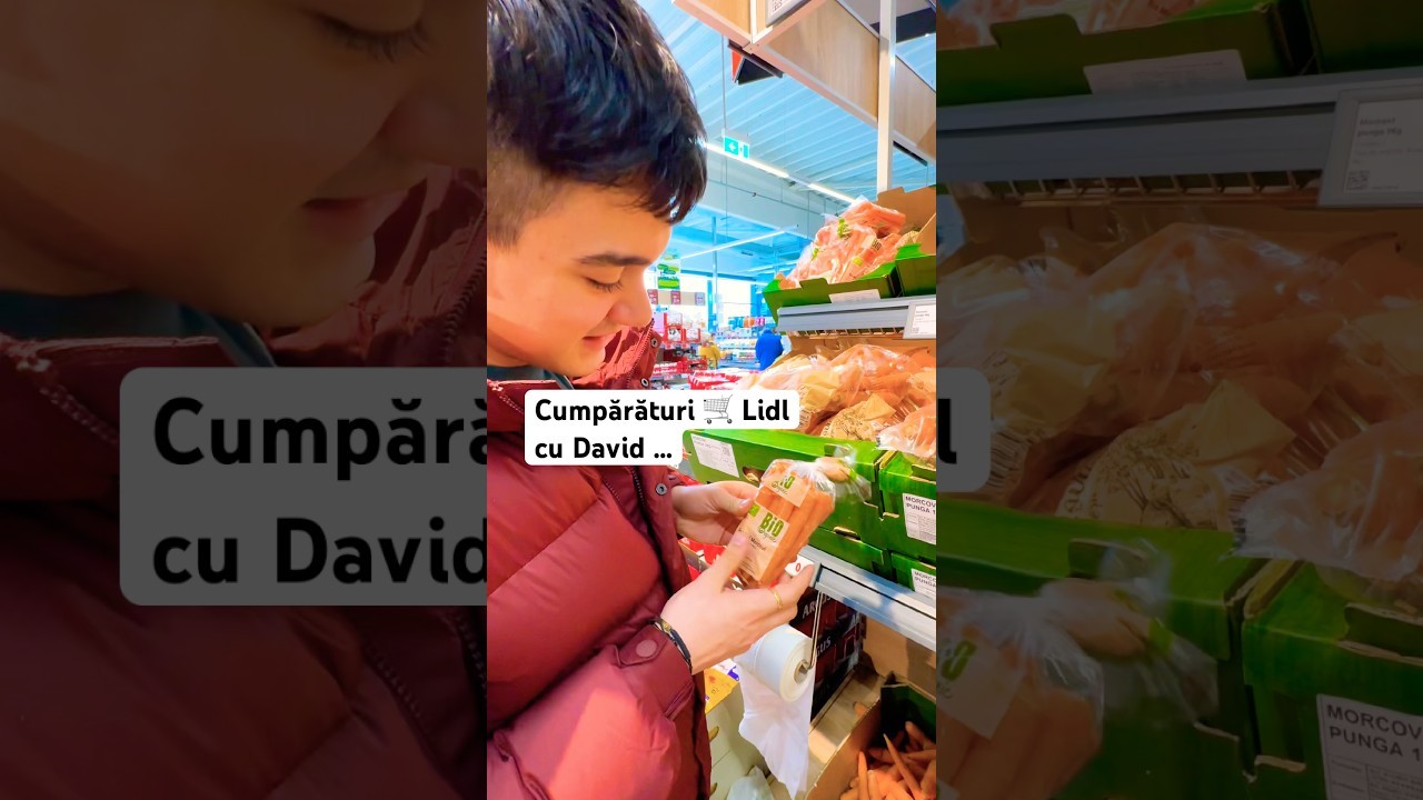 Cumpărături 🛒 Lidl cu David …