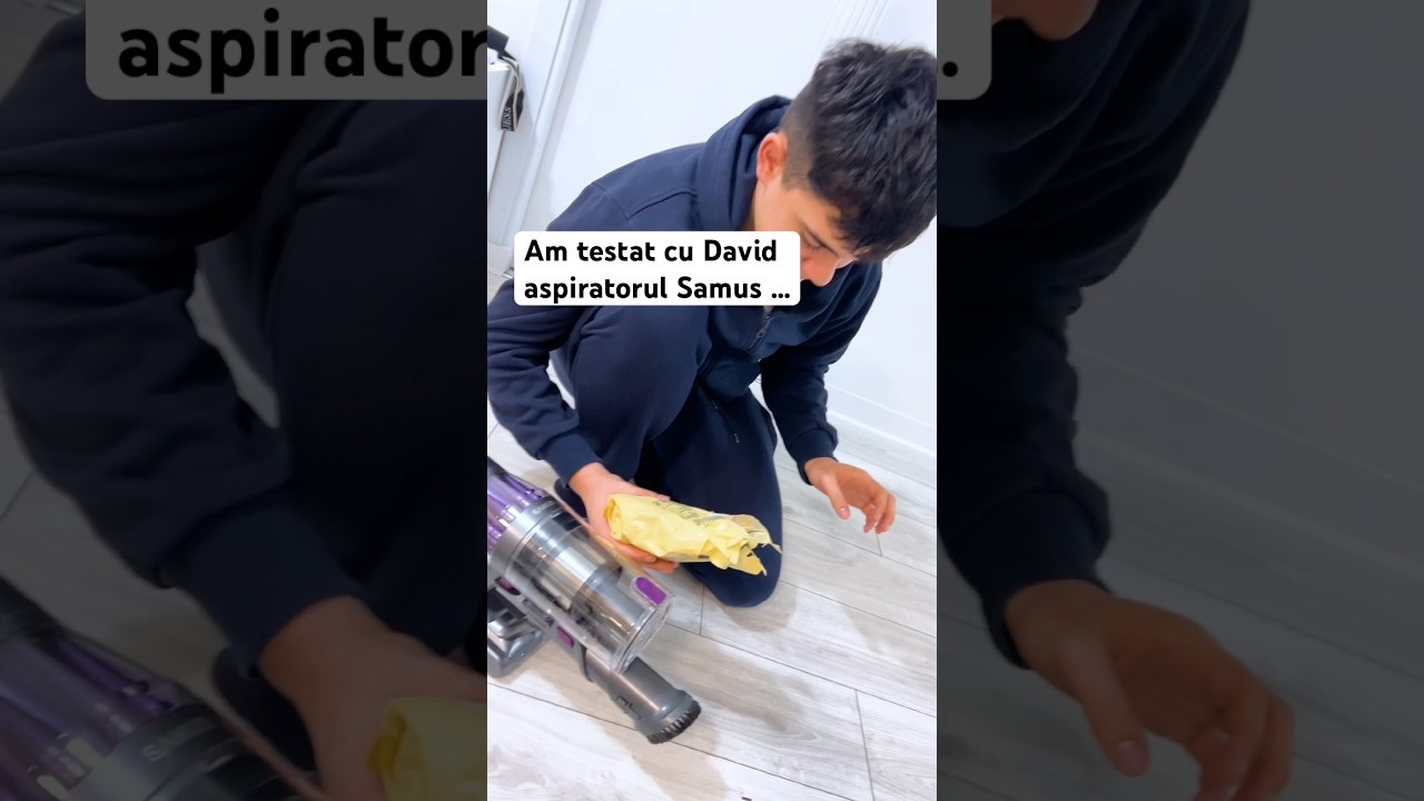 Am testat cu David aspiratorul Samus Typhoon …