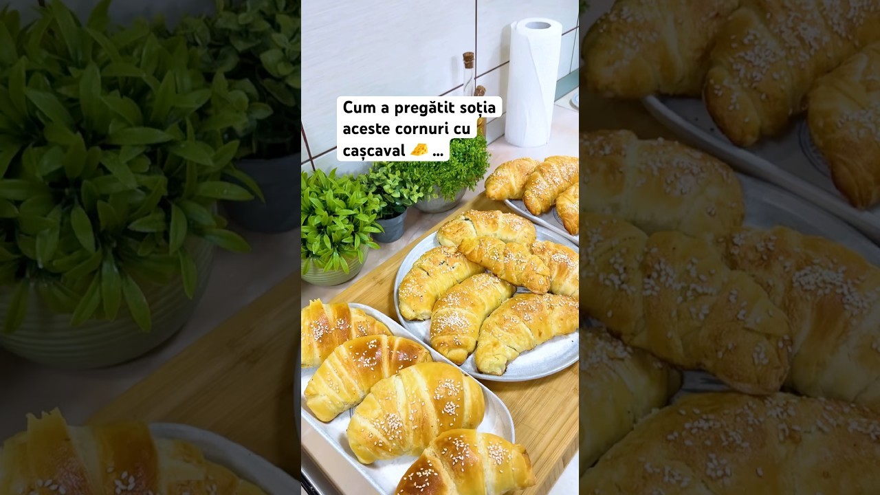 Cum a pregătit soția aceste cornuri cu cașcaval 🧀…