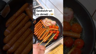 Sandwich-uri 🥪 cu cârnați ..