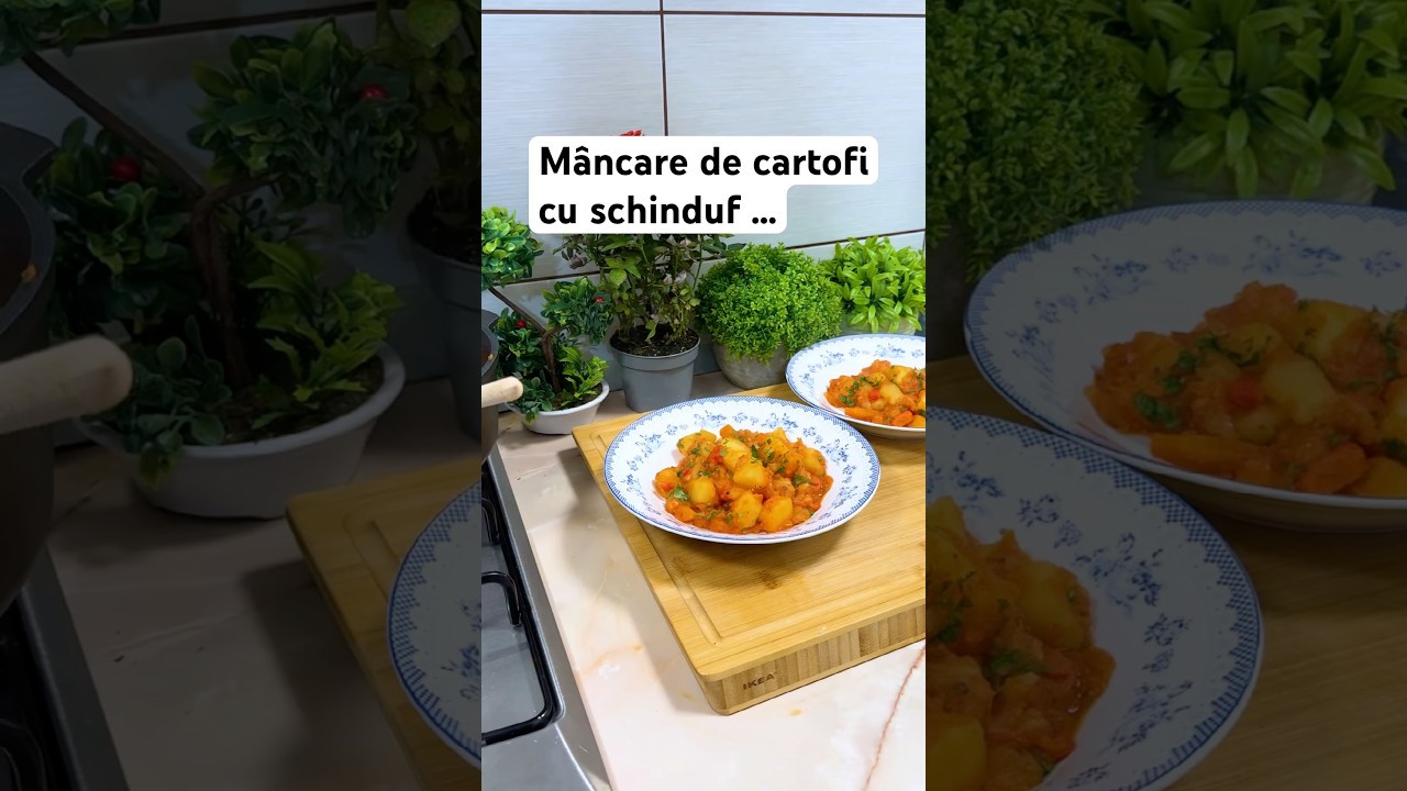 Mâncare 🥘 de cartofi cu schinduf …