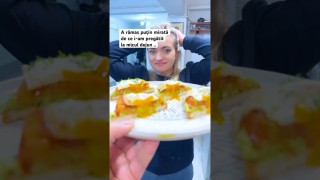 A rămas puțin mirată de ce i-am pregătit la micul dejun …