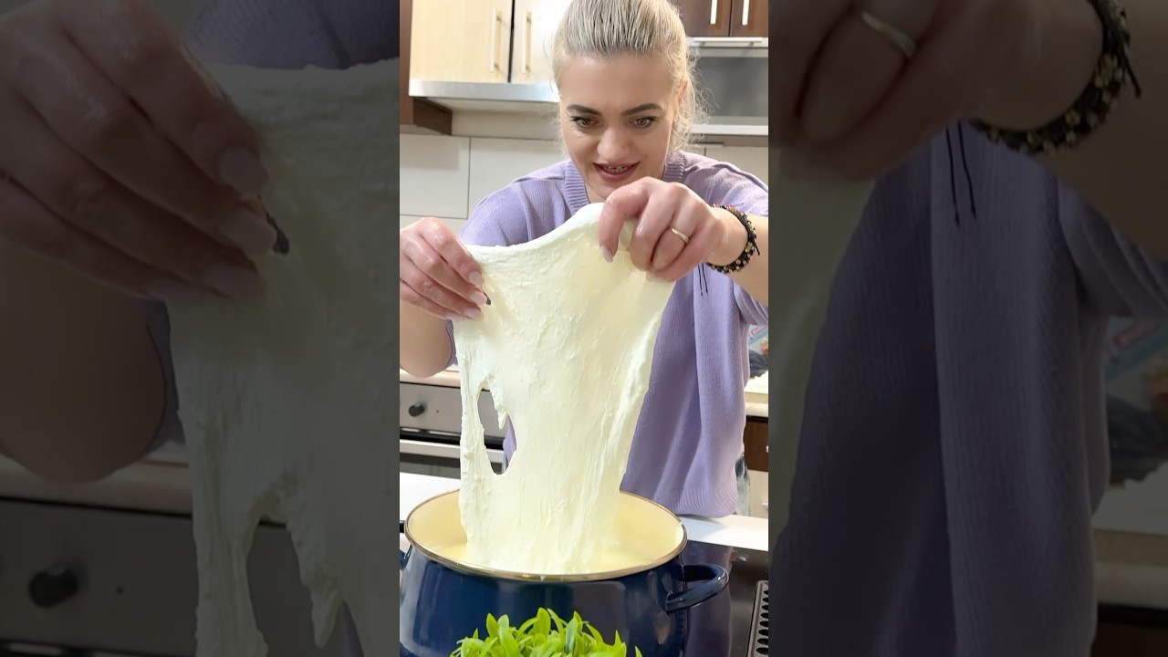 Mozzarela făcută în casa din doar 3 ingrediente ….